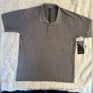 Lululemon men’s XXL metal vent tech polo 2.0